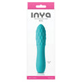 Inya Rita Textured Silicone Rechargeable Vibrator - Teal