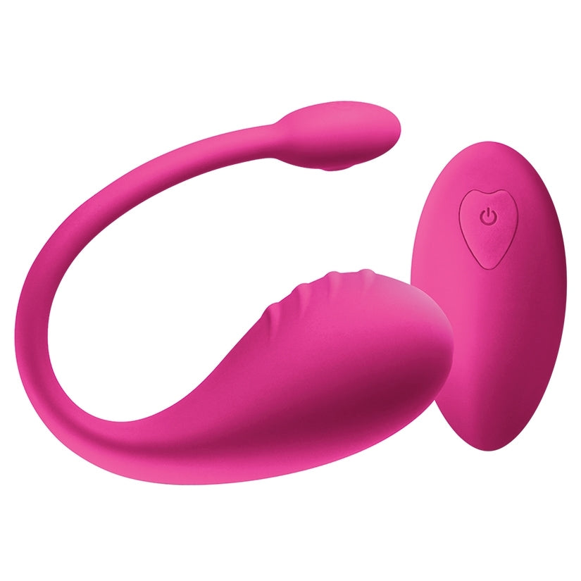 Inya Venus Remote Control Silicone Vibrator - Pink