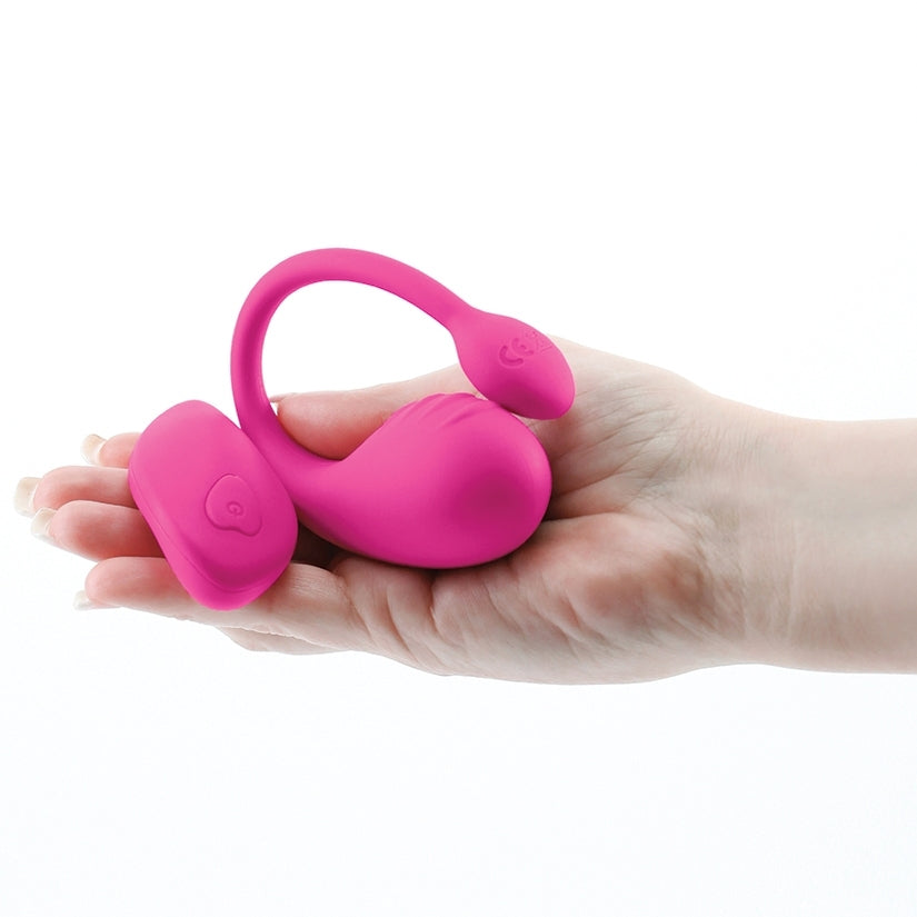 Inya Venus Remote Control Silicone Vibrator - Pink