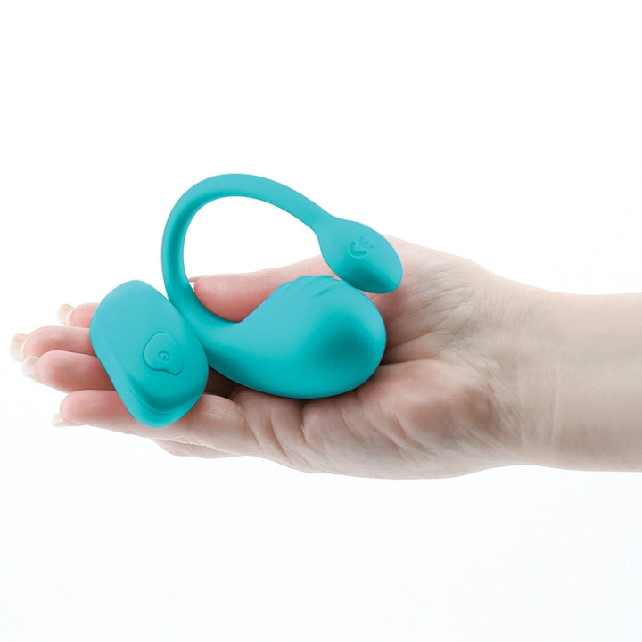 Inya Venus Remote Control Silicone Vibrator - Teal