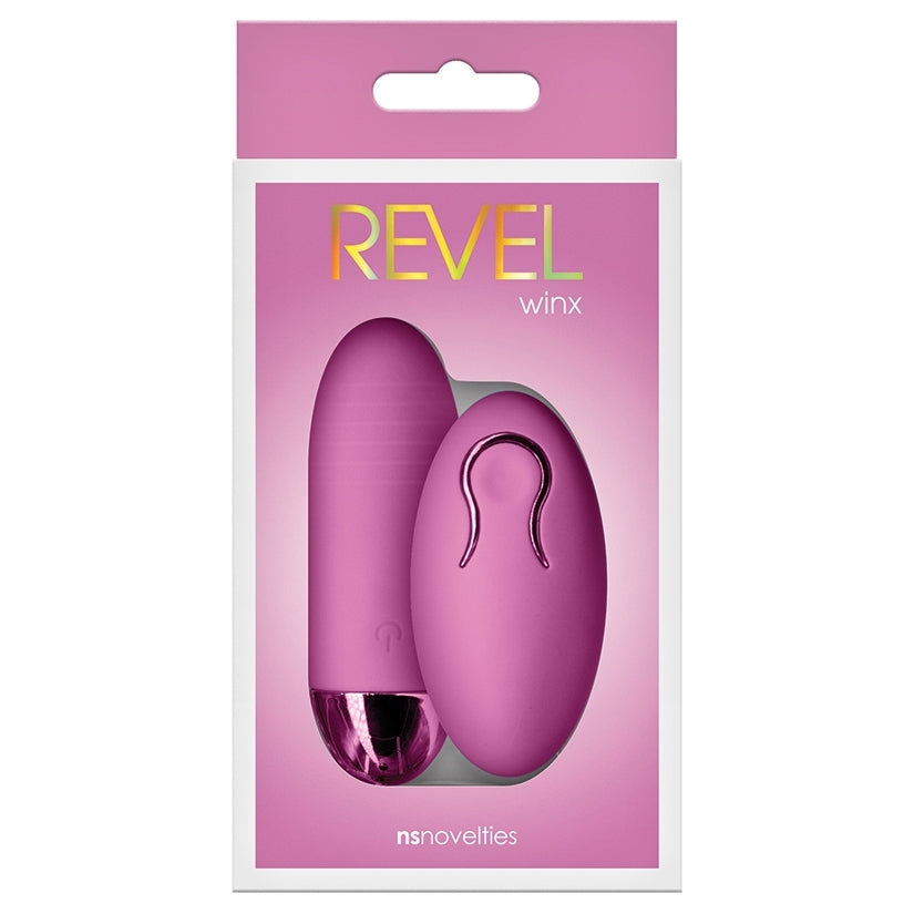 Revel Winx Remote Control Silicone Bullet Vibrator