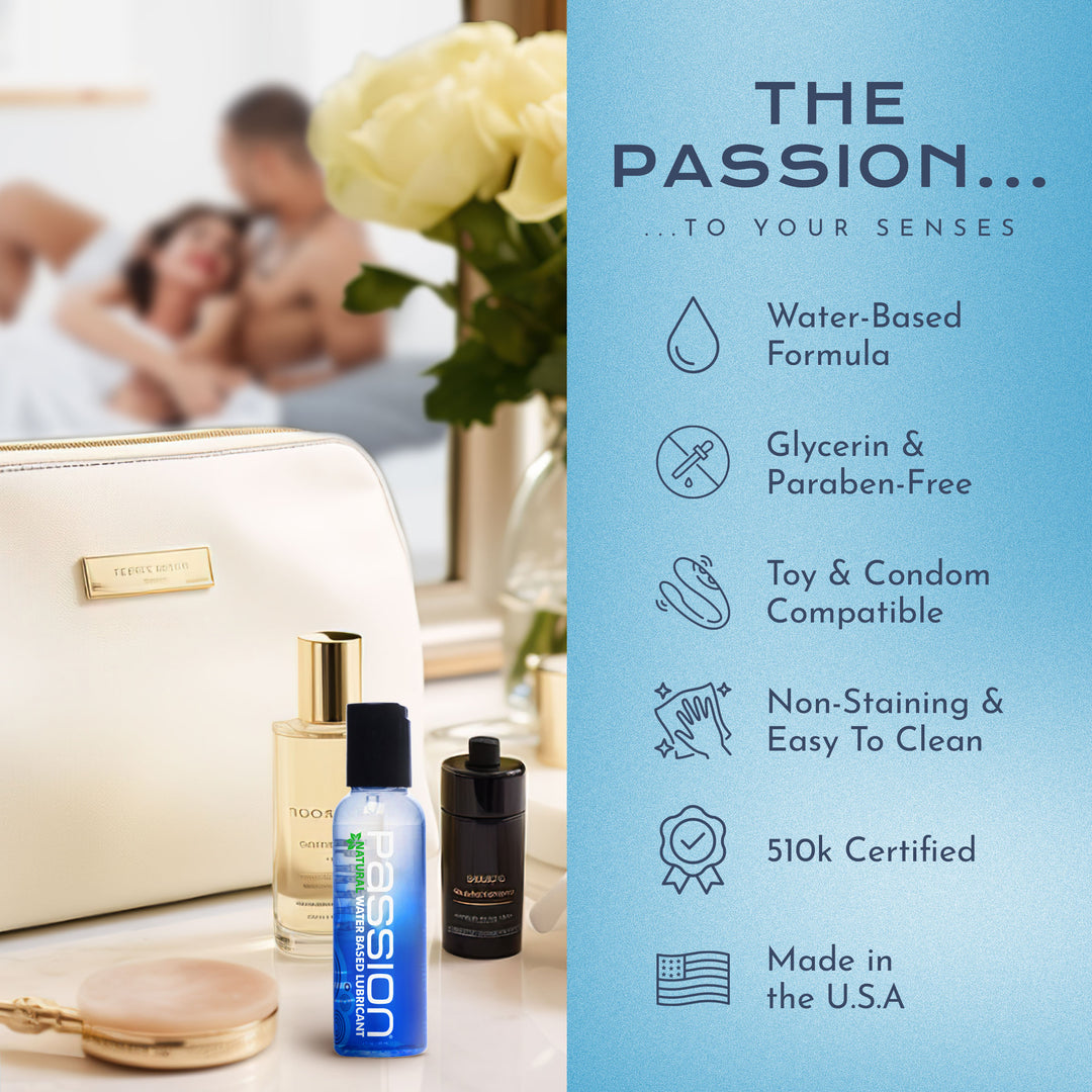 Passion Natural Water-Based Lubricant 2 oz