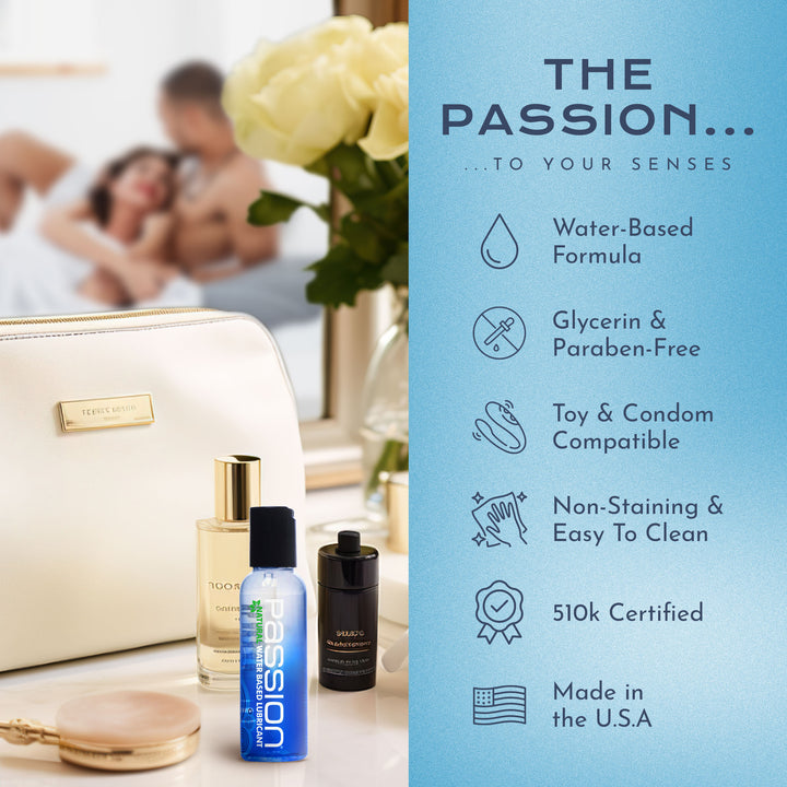 Passion Natural Water-Based Lubricant 2 oz