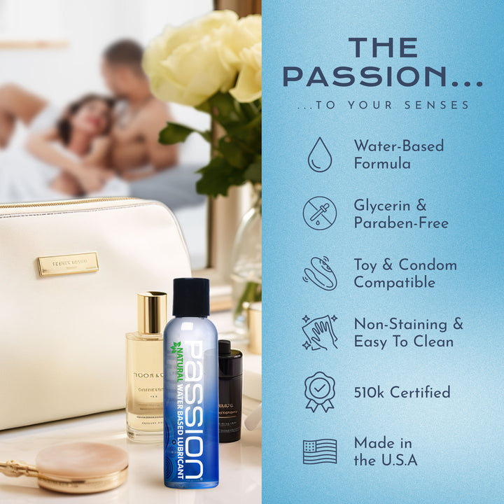 Passion Natural Water-Based Lubricant 4 oz
