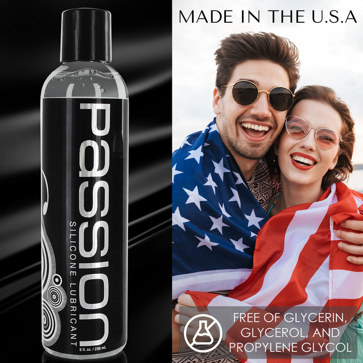 Passion Premium Silicone-Based Lubricant - 8oz