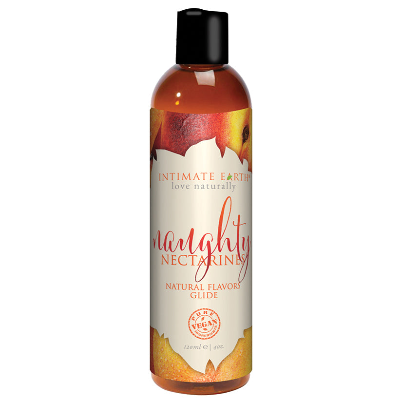Intimate Earth Oral Pleasure Glide Naughty Nectarines 4 oz