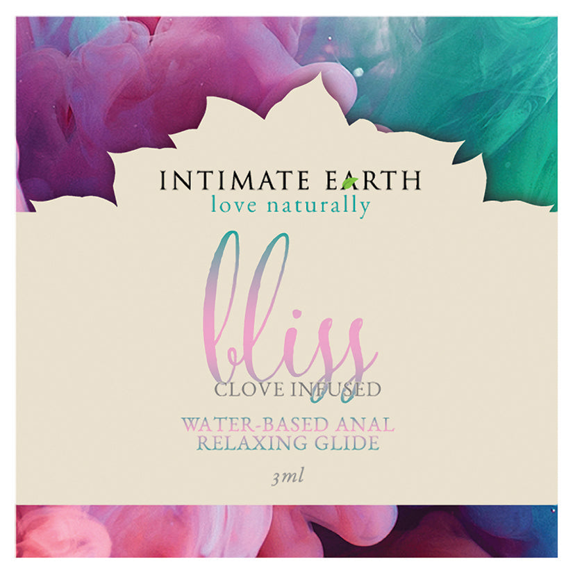 Intimate Earth Bliss Anal Relaxing Water-Based Glide 3 ml Foil