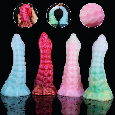 🦑 6.10 Inch Krazy Silicone Tentacle Dildo