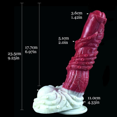 👹 9.25 Inch Dracotacle | Silicone Fantasy Dildo