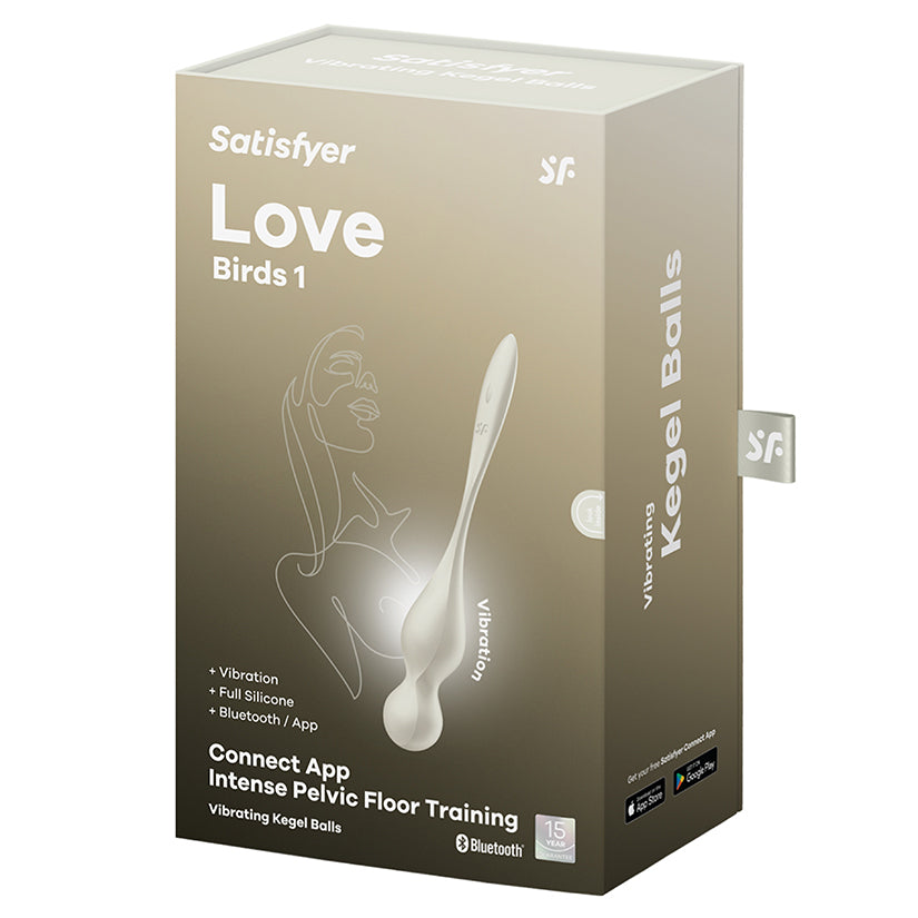 Satisfyer Love Birds 1 Connect App Vibrating Kegel Balls retail box