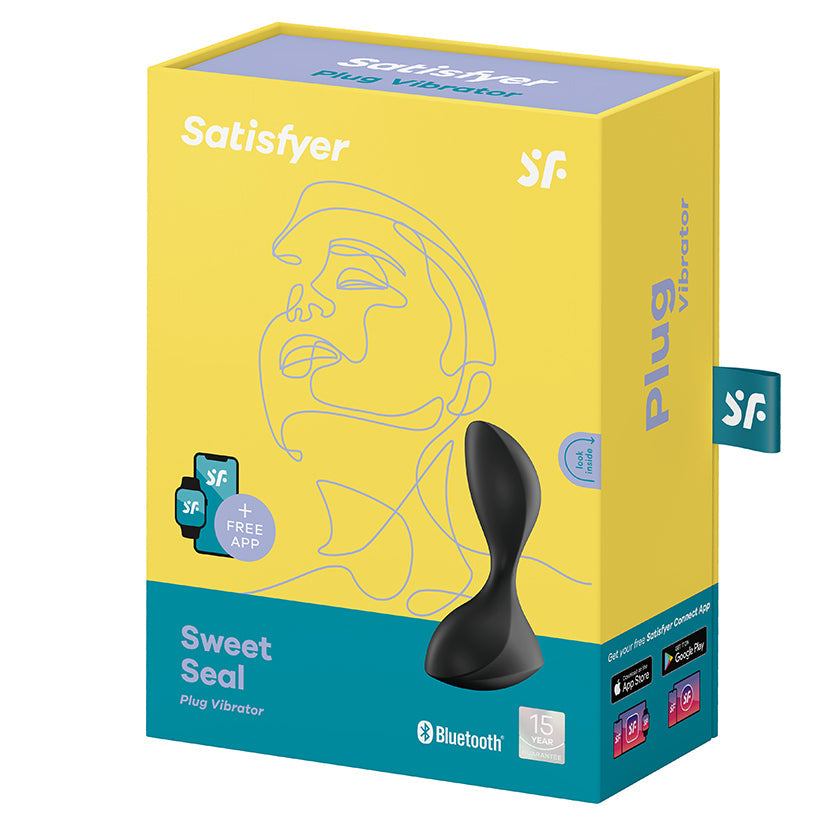 Satisfyer Sweet Seal Connect App Vibrating Anal Plug retail box