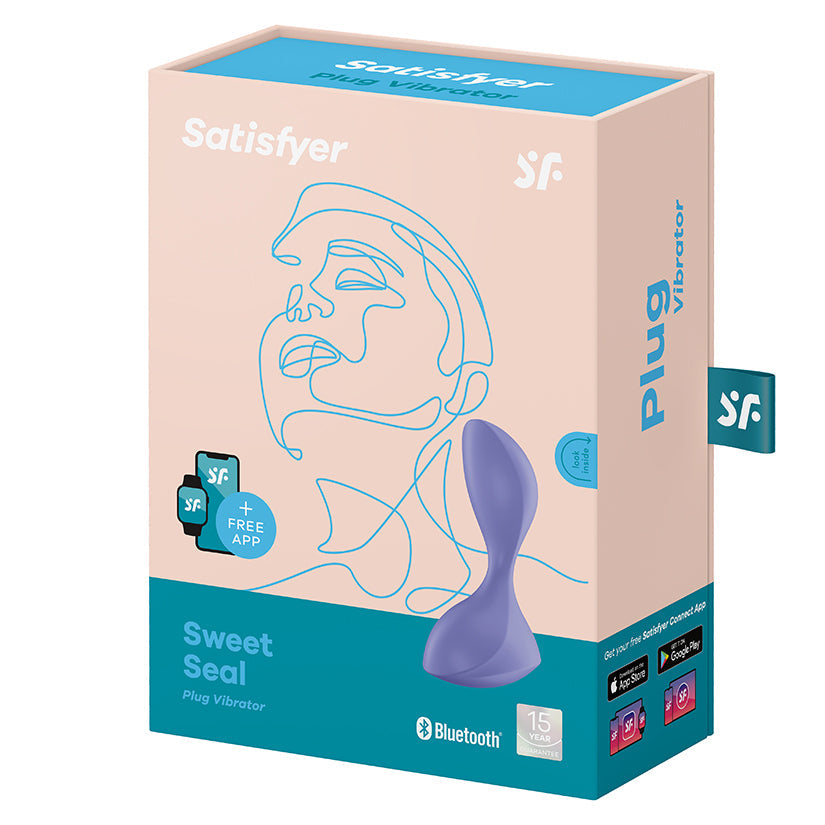 Satisfyer Sweet Seal Connect App Vibrating Anal Plug retail box