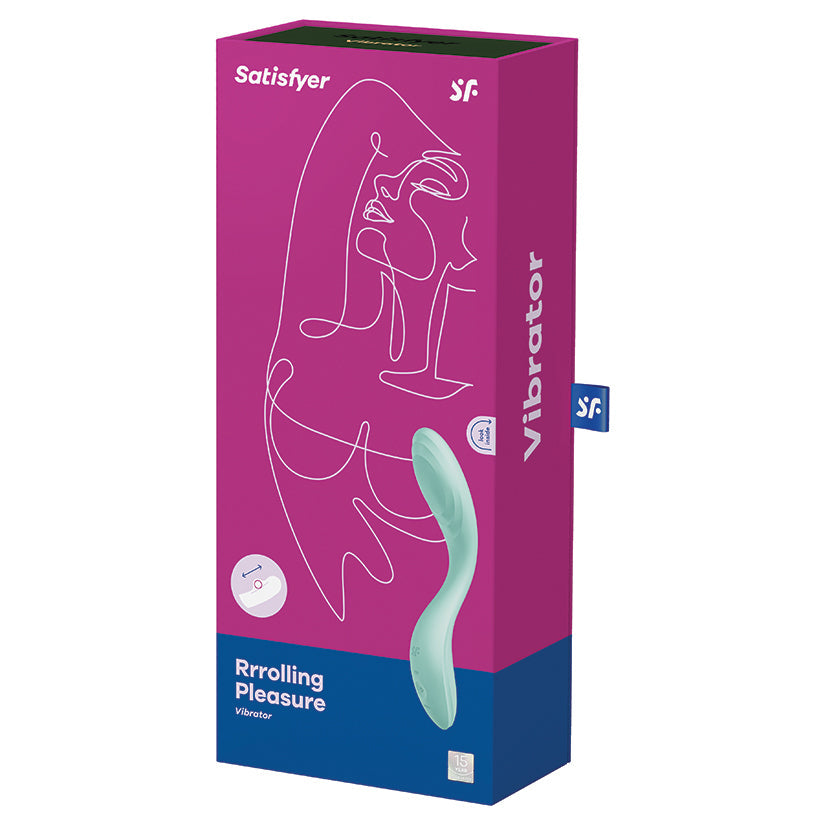 Satisfyer Rrrolling Pleasure G-Spot Vibrator with Rolling Ball retail box