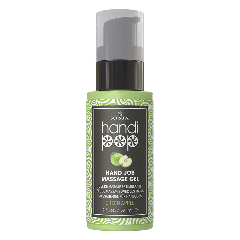 Handipop Edible Hand Job Massage Gel Green Apple 2oz