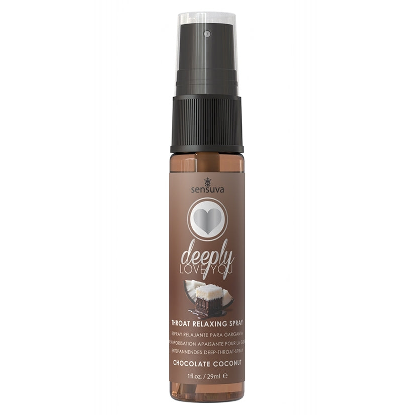 Deeply Love You Throat Relaxing Spray Chocolate Coconut 1 oz