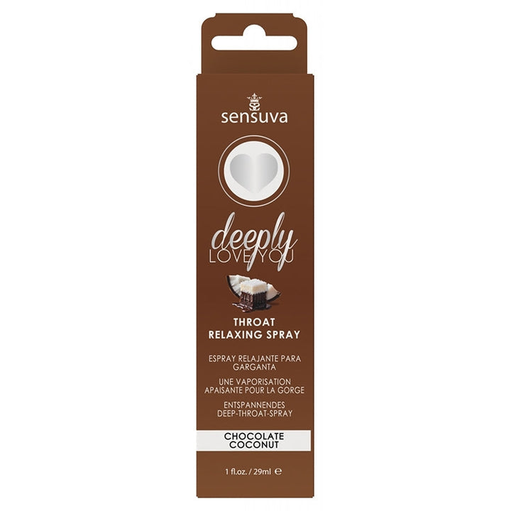 Deeply Love You Throat Relaxing Spray Chocolate Coconut 1 oz