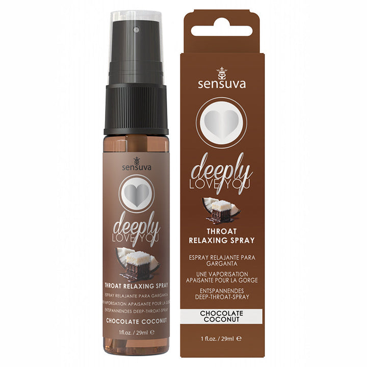 Deeply Love You Throat Relaxing Spray Chocolate Coconut 1 oz