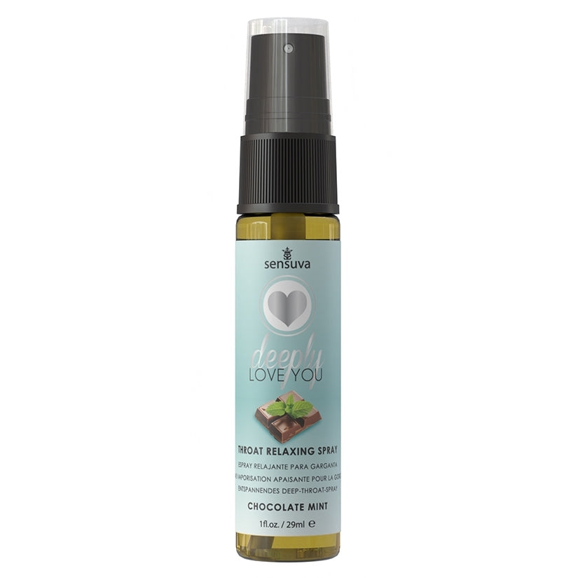 Deeply Love You Throat Relaxing Spray Chocolate Mint 1 oz