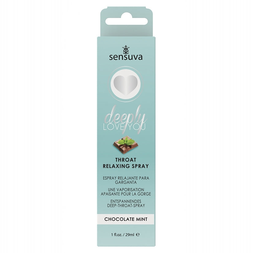 Deeply Love You Throat Relaxing Spray Chocolate Mint 1 oz