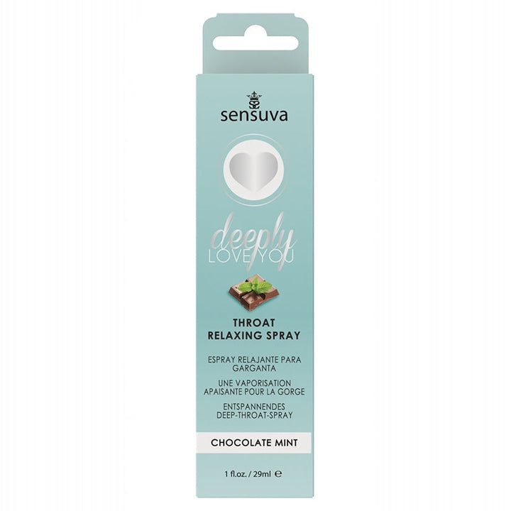 Deeply Love You Throat Relaxing Spray Chocolate Mint 1 oz