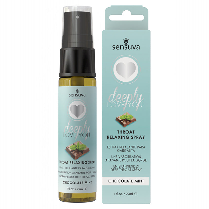 Deeply Love You Throat Relaxing Spray Chocolate Mint 1 oz