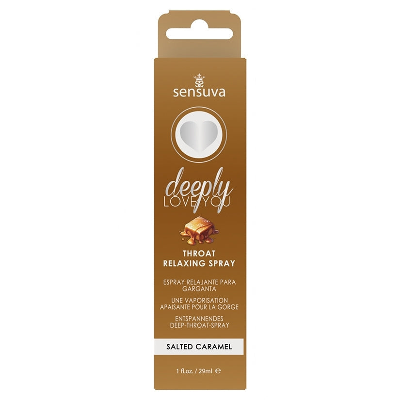 Deeply Love You Throat Relaxing Spray Salted Caramel 1 oz
