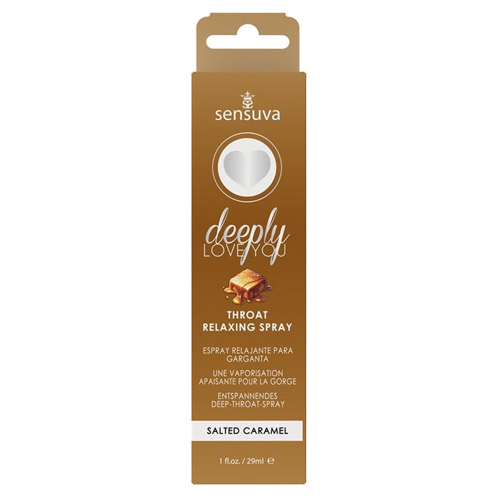 Deeply Love You Throat Relaxing Spray Salted Caramel 1 oz