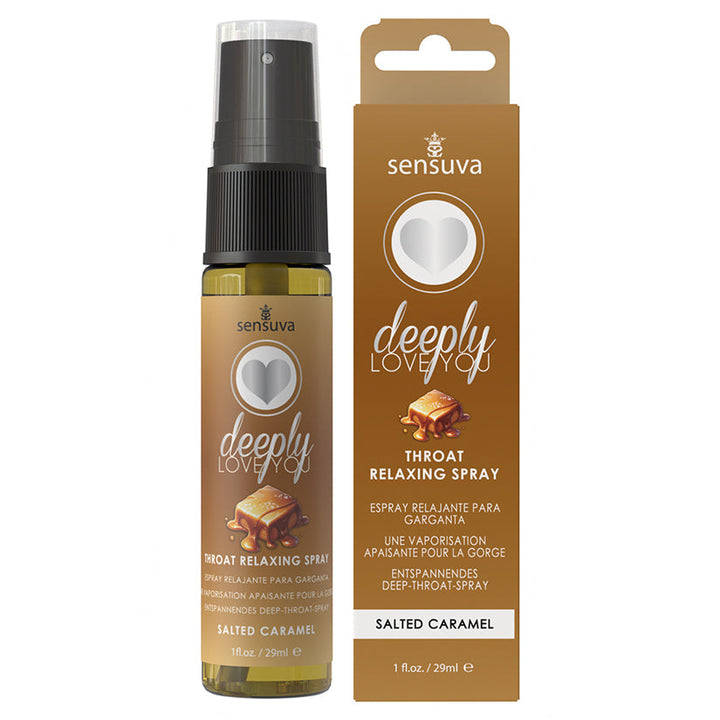 Deeply Love You Throat Relaxing Spray Salted Caramel 1 oz