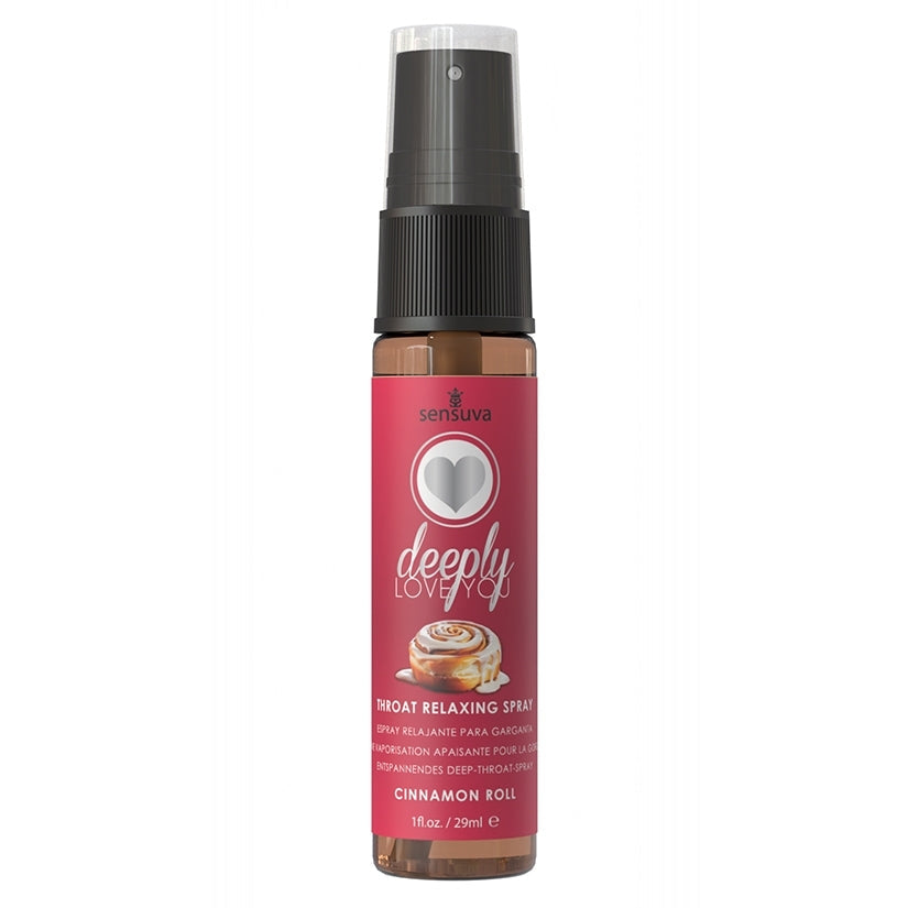 Deeply Love You Throat Relaxing Spray Cinnamon Roll 1oz