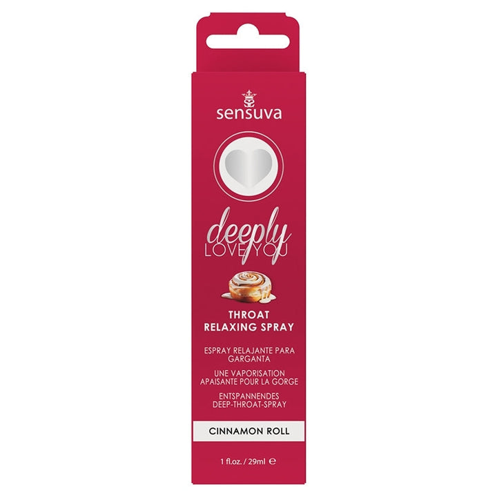 Deeply Love You Throat Relaxing Spray Cinnamon Roll 1oz