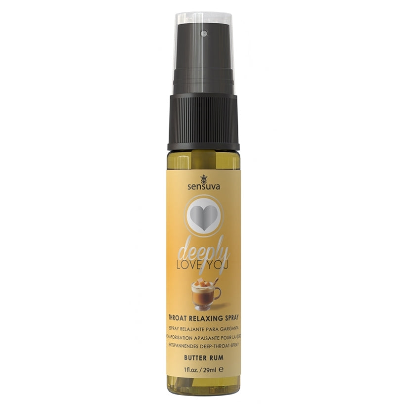 Deeply Love You Throat Relaxing Spray Butter Rum 1oz