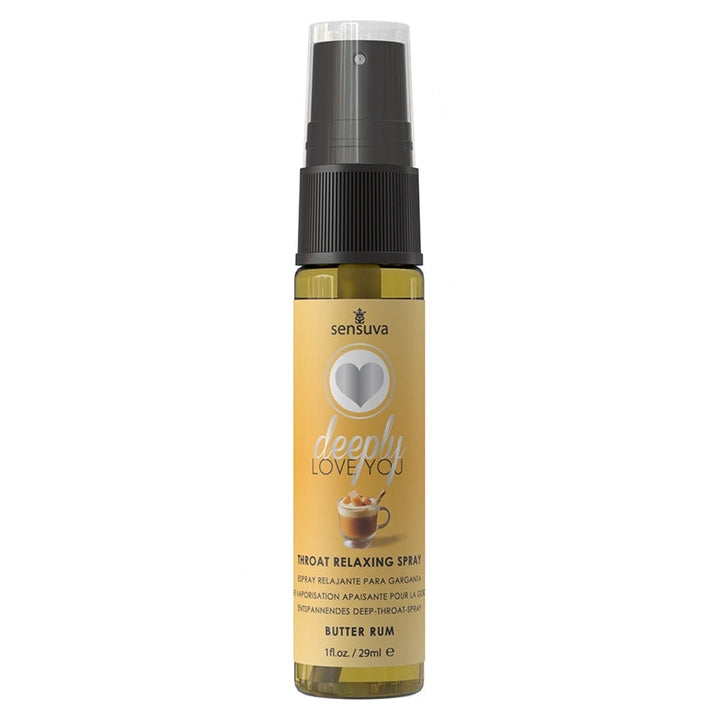 Deeply Love You Throat Relaxing Spray Butter Rum 1oz