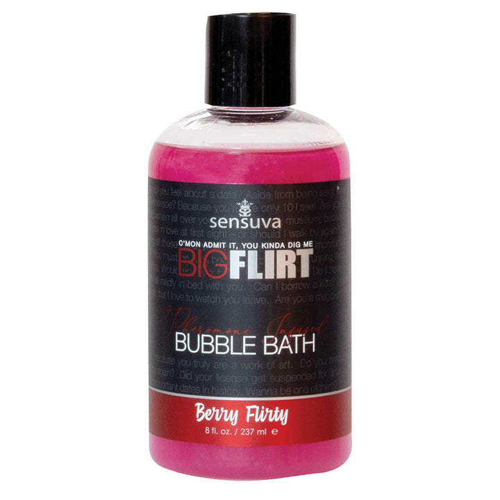 Big Flirt Pheromone Bubble Bath Berry Flirty 8 oz