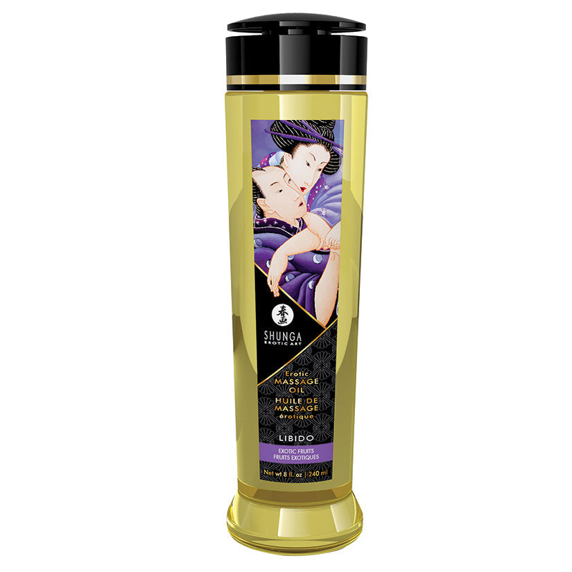 Shunga Erotic Massage Oil Libido Exotic Fruits 8.4 fl oz