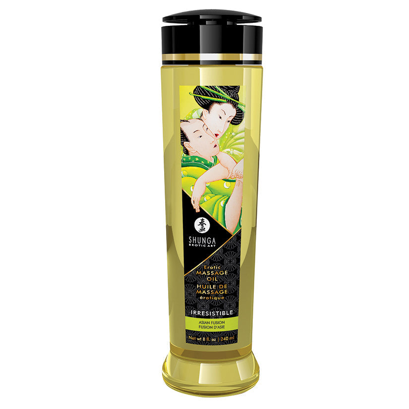 Shunga Irresistible Massage Oil Asian Fruits 8 oz