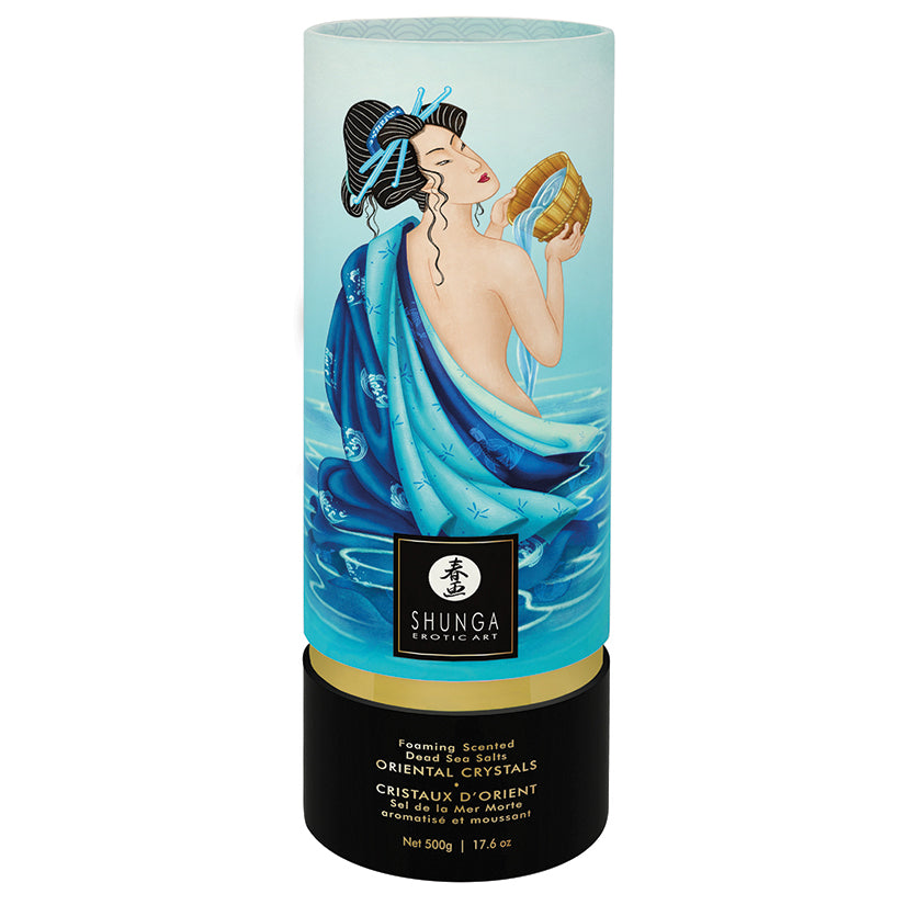 Shunga Oriental Crystals Bath Salts Ocean Temptations 17.6 oz