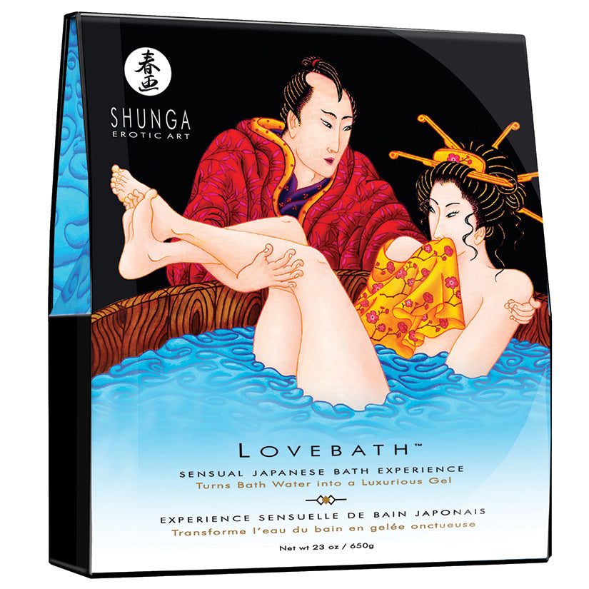Shunga LoveBath Ocean Temptations Couples Bath 23 oz