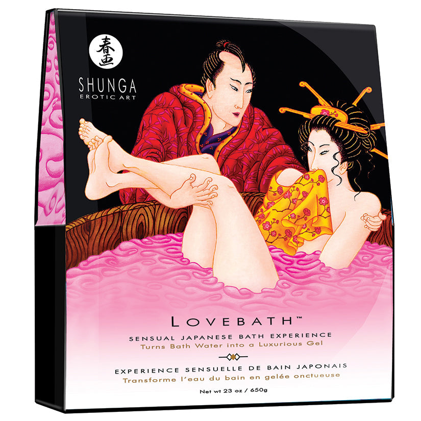 Shunga LoveBath Dragon Fruit Scented Bath Additive 23 oz