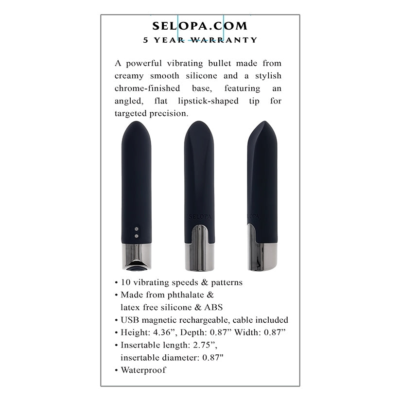 Selopa Little Buddy Lipstick Tip Bullet Vibrator