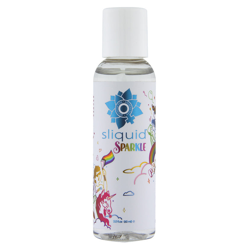 Sliquid Naturals Sparkle Pride Water-Based Lube 2oz