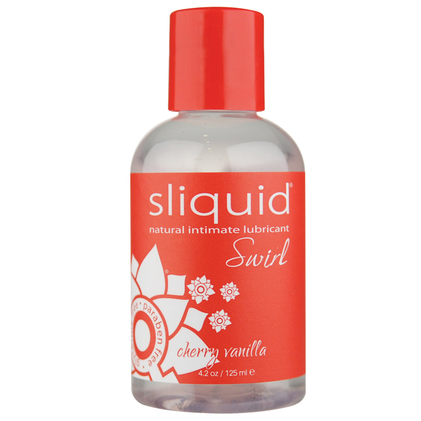 Sliquid Naturals Swirl Cherry Vanilla Lubricant 4.2 fl oz