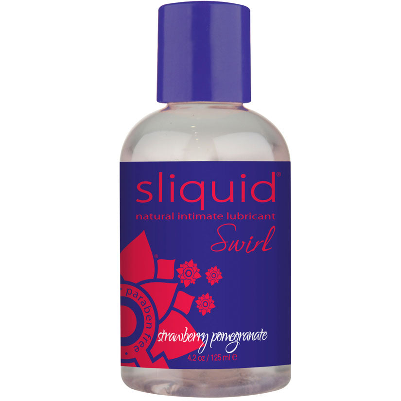 Sliquid Naturals Swirl Strawberry Pomegranate Lubricant 4.2 fl oz