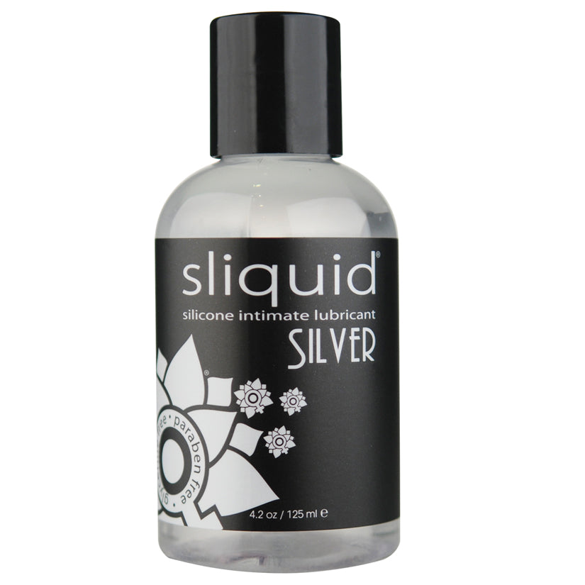 Sliquid Naturals Silver Silicone Lubricant 4.2 fl oz