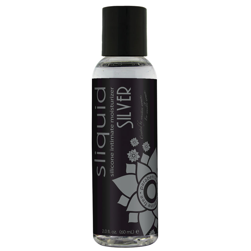 Sliquid Naturals Silver Silicone Lubricant 2 fl oz