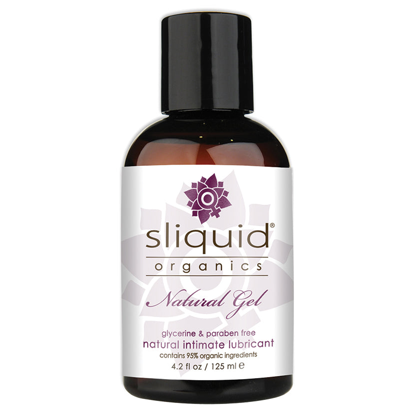 Sliquid Organics Natural Gel Aloe-Based Lubricant in 4.2 Fl. Oz. (124 ml)
