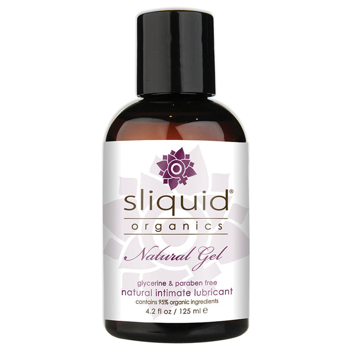 Sliquid Organics Natural Gel Aloe-Based Lubricant in 4.2 Fl. Oz. (124 ml)