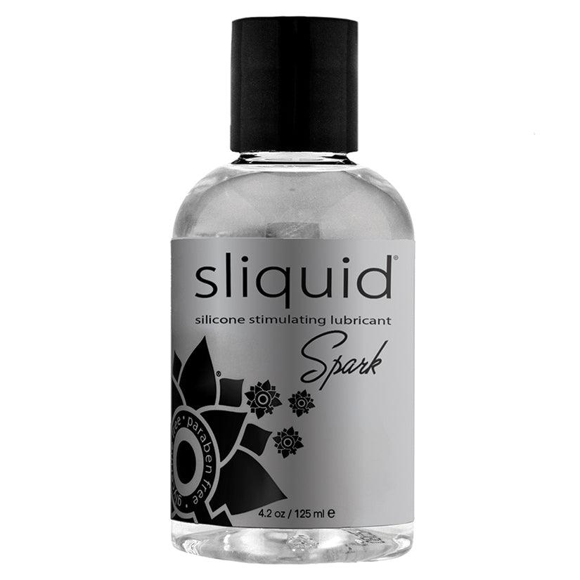 Sliquid Naturals Spark Menthol Silicone Lubricant 4.2 oz