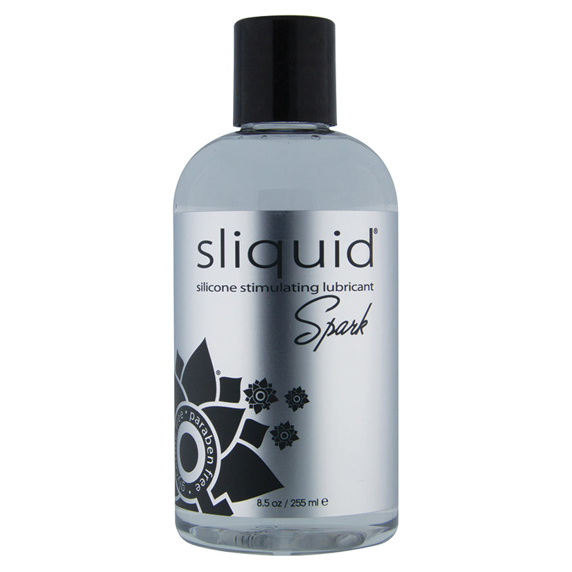 Sliquid Naturals Spark Booty Buzz Silicone Lubricant 8.5 oz