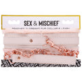 Sportsheets S&M Peaches Ôn CreaMe Fur Collar & Leash