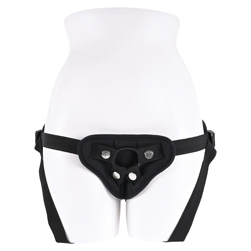 Breathable Mesh Strap-On Harness with Bullet Pocket